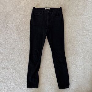 Madewell Black Roadtripper Jean